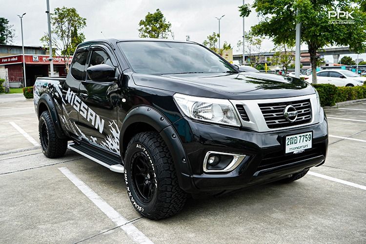 Nissan Navara 2020 2.5 S King Cab Pickup ดีเซล ไม่ติดแก๊ส เกียร์ธรรมดา ดำ รูปที่ 3