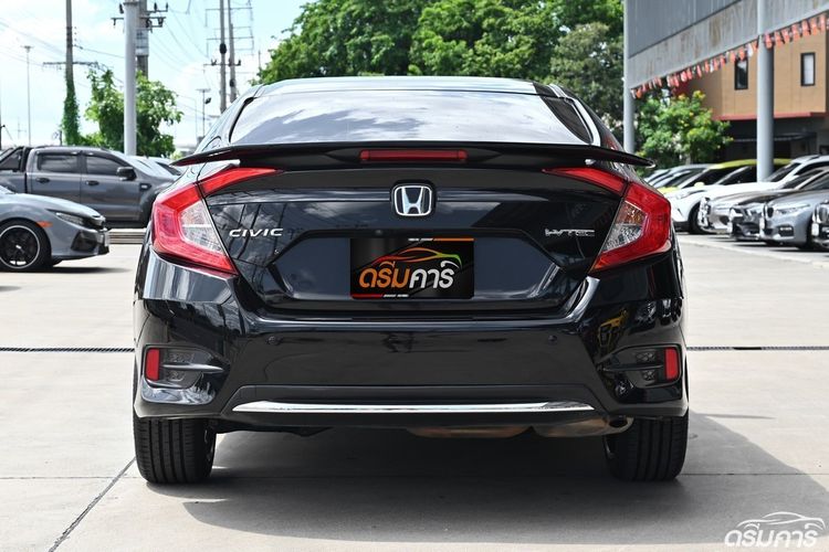 Honda Civic 2021 1.8 EL i-VTEC Sedan เบนซิน ไม่ติดแก๊ส เกียร์อัตโนมัติ ดำ รูปที่ 4