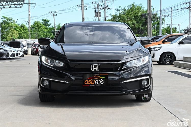 Honda Civic 2021 1.8 EL i-VTEC Sedan เบนซิน ไม่ติดแก๊ส เกียร์อัตโนมัติ ดำ รูปที่ 2