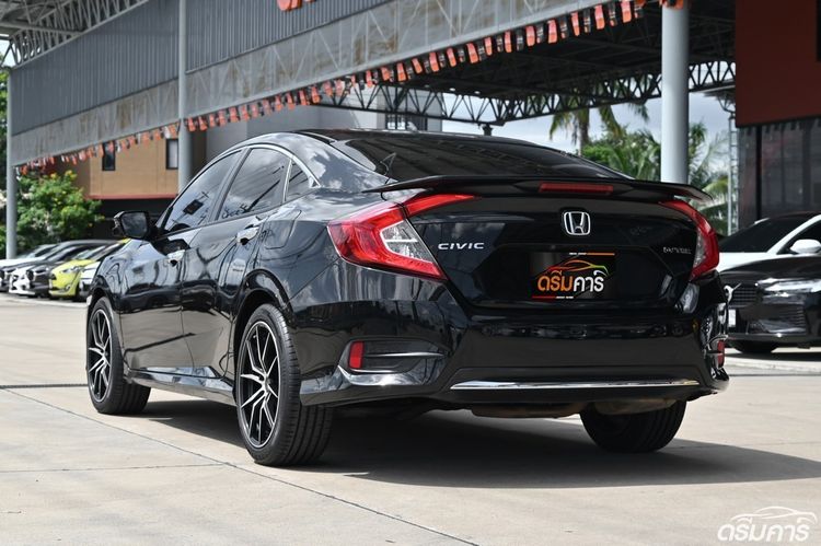 Honda Civic 2021 1.8 EL i-VTEC Sedan เบนซิน ไม่ติดแก๊ส เกียร์อัตโนมัติ ดำ รูปที่ 3