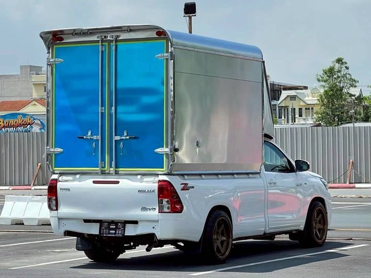 Toyota Hilux Revo 2023 2.4 Entry Pickup ดีเซล ไม่ติดแก๊ส เกียร์ธรรมดา ขาว รูปที่ 4