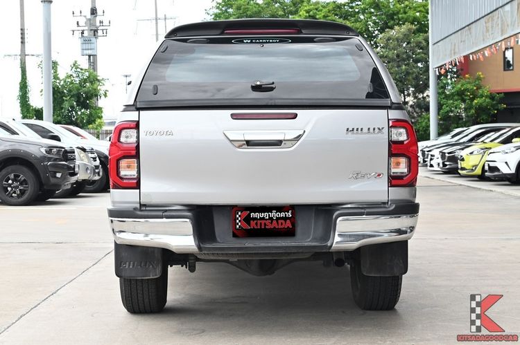 Toyota Hilux Revo 2022 Smart Cab 2.4 Entry Prerunner Pickup ดีเซล ไม่ติดแก๊ส เกียร์อัตโนมัติ บรอนซ์เงิน รูปที่ 4