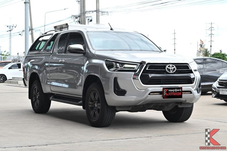 Toyota Hilux Revo 2022 Smart Cab 2.4 Entry Prerunner Pickup ดีเซล ไม่ติดแก๊ส เกียร์อัตโนมัติ บรอนซ์เงิน