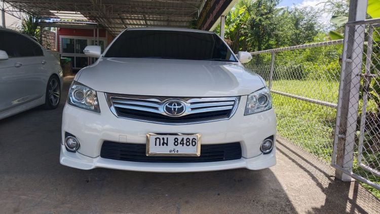 Toyota Camry 2010 2.4 Hybrid Sedan ไฮบริด ไม่ติดแก๊ส เกียร์อัตโนมัติ ขาว รูปที่ 2