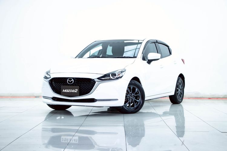 รถ Mazda Mazda 2 1.3 Skyactiv-G S Leather Sedan สี ขาว