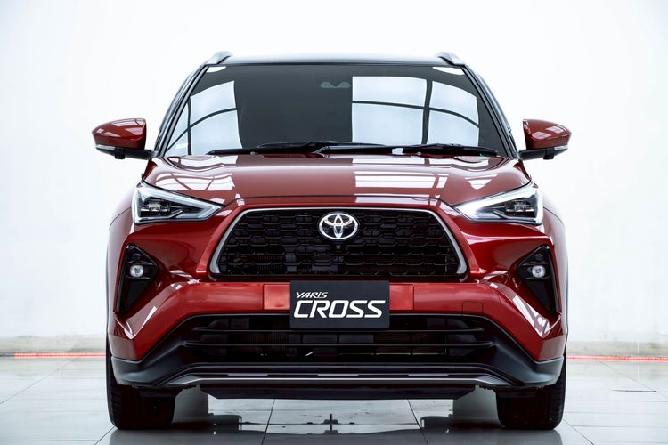 Toyota Yaris Cross 2024 1.5 HEV Premium Luxury Utility-car ไฮบริด ไม่ติดแก๊ส เกียร์อัตโนมัติ แดง รูปที่ 4