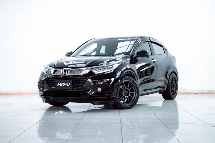 Honda HR-V 2018 1.8 EL Utility-car เบนซิน ไม่ติดแก๊ส เกียร์อัตโนมัติ ดำ