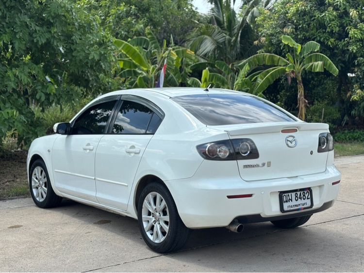 Mazda Mazda3 2008 1.6 V Sedan เบนซิน ไม่ติดแก๊ส เกียร์อัตโนมัติ ขาว รูปที่ 4