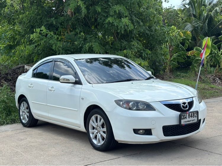 Mazda Mazda3 2008 1.6 V Sedan เบนซิน ไม่ติดแก๊ส เกียร์อัตโนมัติ ขาว รูปที่ 2