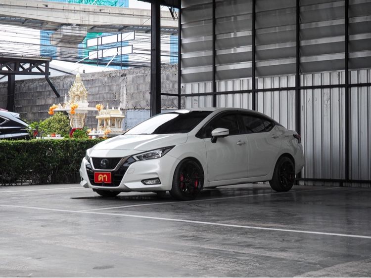 รถ Nissan Almera 1.0L Turbo VL CVT สี ขาว