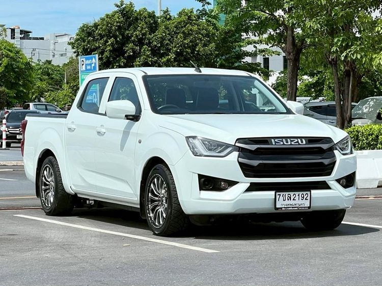 Isuzu D-MAX 2023 1.9 S Pickup ดีเซล ไม่ติดแก๊ส เกียร์ธรรมดา ขาว รูปที่ 2