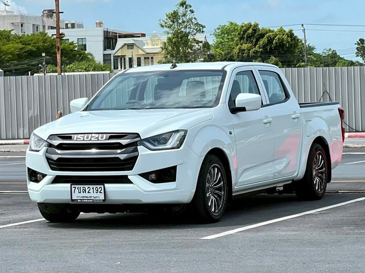 Isuzu D-MAX 2023 1.9 S Pickup ดีเซล ไม่ติดแก๊ส เกียร์ธรรมดา ขาว
