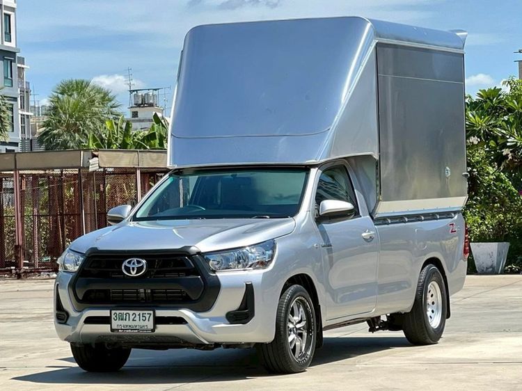 รถ Toyota Hilux Revo 2.4 Entry สี เทา