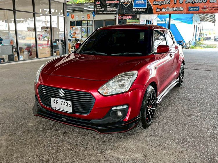 รถ Suzuki Swift 1.2 GL สี แดง