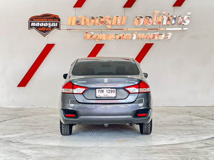 Suzuki Ciaz 2016 1.2 GL Sedan เบนซิน ไม่ติดแก๊ส เกียร์อัตโนมัติ เทา รูปที่ 4