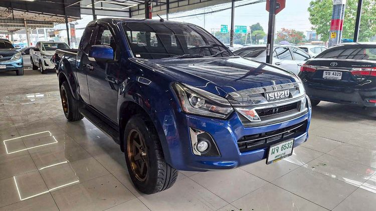Isuzu D-MAX 2018 1.9 Hi-Lander L Pickup ดีเซล ไม่ติดแก๊ส เกียร์ธรรมดา น้ำเงิน รูปที่ 3