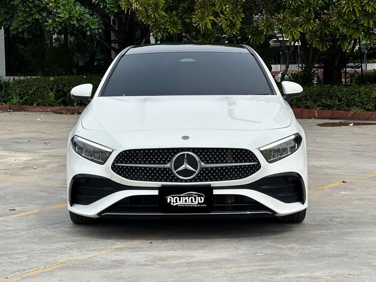 Mercedes-Benz A-Class 2023 A200 Sedan เบนซิน ไม่ติดแก๊ส เกียร์อัตโนมัติ ขาว รูปที่ 3