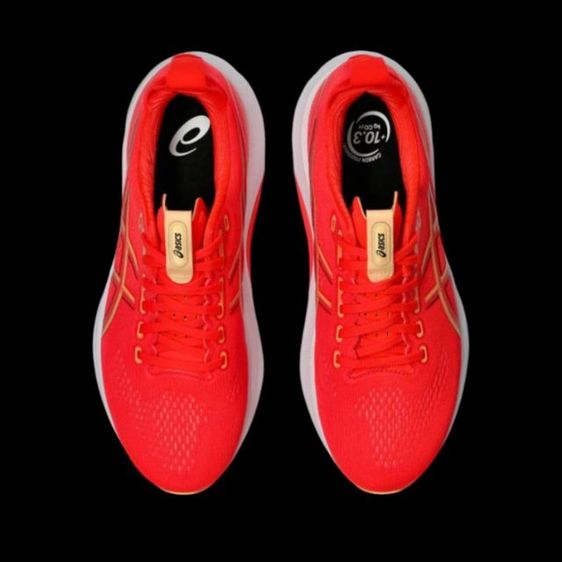 Asics Gel-Kayano 32 sneakers in a vibrant red colorway 42 26.5cm. รูปที่ 3