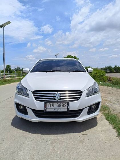 Suzuki Ciaz 2016 1.2 GLX Sedan เบนซิน ไม่ติดแก๊ส เกียร์อัตโนมัติ ขาว รูปที่ 3