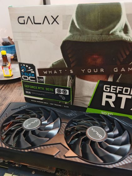การ์ดจอ RTX 3070 Galax 8G  GDDR6 
