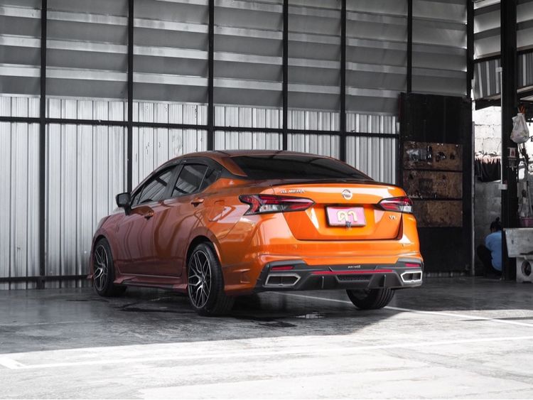 Nissan Almera 2024 1.0L Turbo VL CVT Sedan เบนซิน ไม่ติดแก๊ส เกียร์อัตโนมัติ ส้ม รูปที่ 3