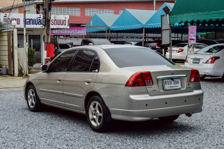 รถ Honda Civic 1.7 VTi สี น้ำตาล