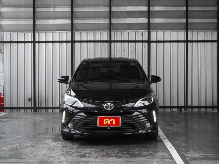 Toyota Vios 2021 1.5 Mid Sedan เบนซิน ไม่ติดแก๊ส เกียร์อัตโนมัติ ดำ รูปที่ 3