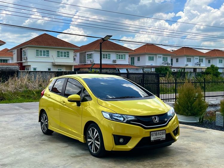 Honda Jazz 2017 1.5 SV i-VTEC Sedan เบนซิน ไม่ติดแก๊ส เกียร์อัตโนมัติ เหลือง รูปที่ 3