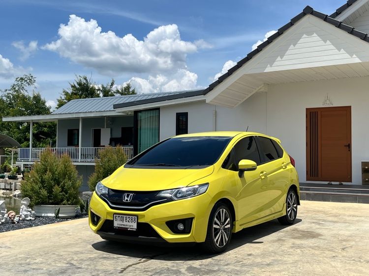 รถ Honda Jazz 1.5 SV i-VTEC สี เหลือง