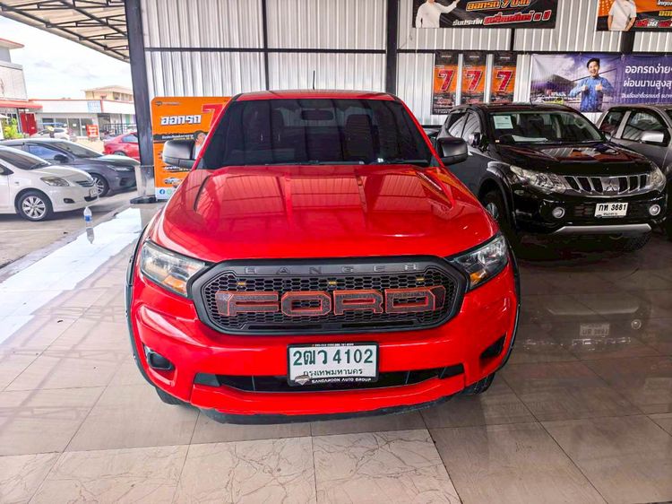 Ford Ranger 2019 2.2 Hi-Rider XL Plus Pickup ดีเซล ไม่ติดแก๊ส เกียร์ธรรมดา แดง รูปที่ 2