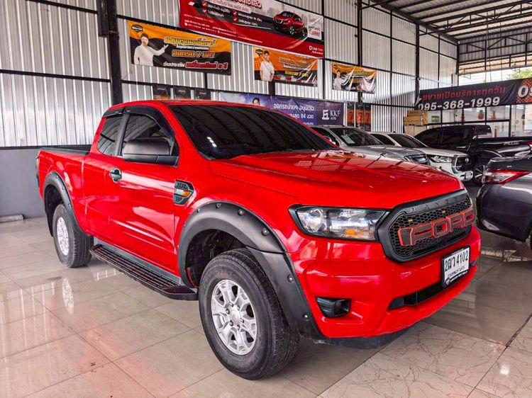 Ford Ranger 2019 2.2 Hi-Rider XL Plus Pickup ดีเซล ไม่ติดแก๊ส เกียร์ธรรมดา แดง รูปที่ 3