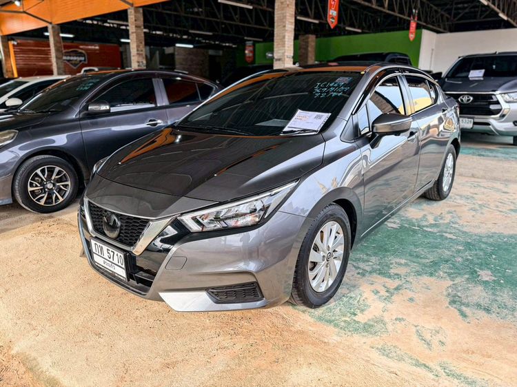 Nissan Almera 2021 1.0 V Sedan เบนซิน ไม่ติดแก๊ส เกียร์อัตโนมัติ เทา