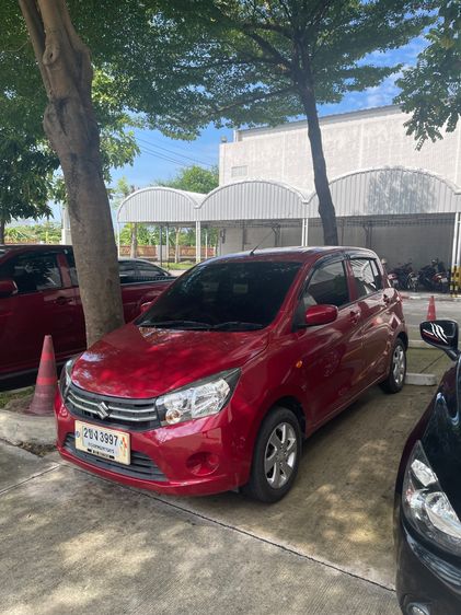 Suzuki Celerio 2021 1.0 GX Sedan เบนซิน ไม่ติดแก๊ส เกียร์อัตโนมัติ แดง รูปที่ 2