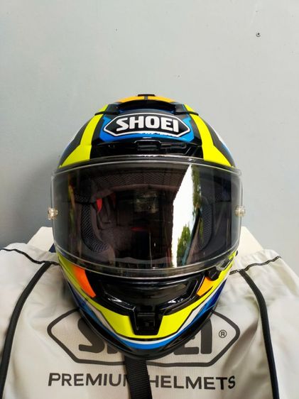 หมวกกันน็อค shoei x spirit 3 brink สมบูรณ์เลยครับ 9900บ.