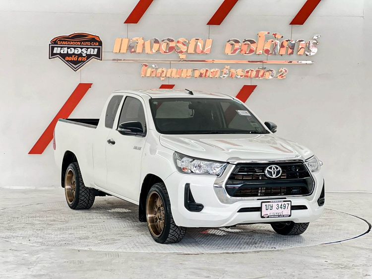 Toyota Hilux Revo 2021 2.4 Z Edition Entry Pickup ดีเซล ไม่ติดแก๊ส เกียร์ธรรมดา ขาว รูปที่ 3