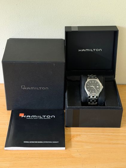 HAMILTON Jazzmaster Viewmatic 40 mm Automatic Men’s Watch Black Dial H32515135  รูปที่ 2
