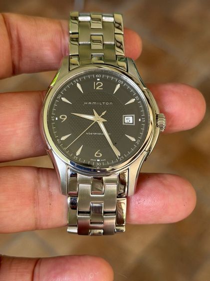 HAMILTON Jazzmaster Viewmatic 40 mm Automatic Men’s Watch Black Dial H32515135  รูปที่ 10