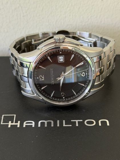 HAMILTON Jazzmaster Viewmatic 40 mm Automatic Men’s Watch Black Dial H32515135  รูปที่ 7