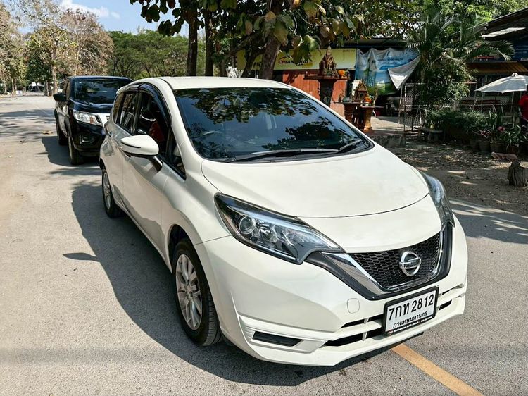 Nissan Note 2018 1.2 V Sedan เบนซิน ไม่ติดแก๊ส เกียร์อัตโนมัติ ขาว รูปที่ 3