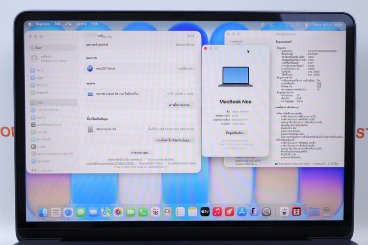 MacBook Neo 13" 8.256GB  รูปที่ 2
