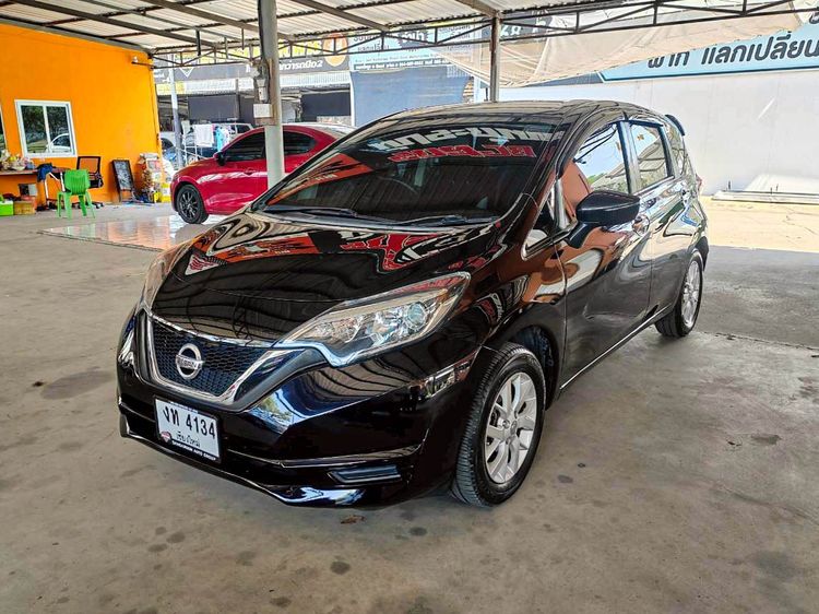 Nissan Note 2018 1.2 V Sedan เบนซิน ไม่ติดแก๊ส เกียร์อัตโนมัติ ดำ