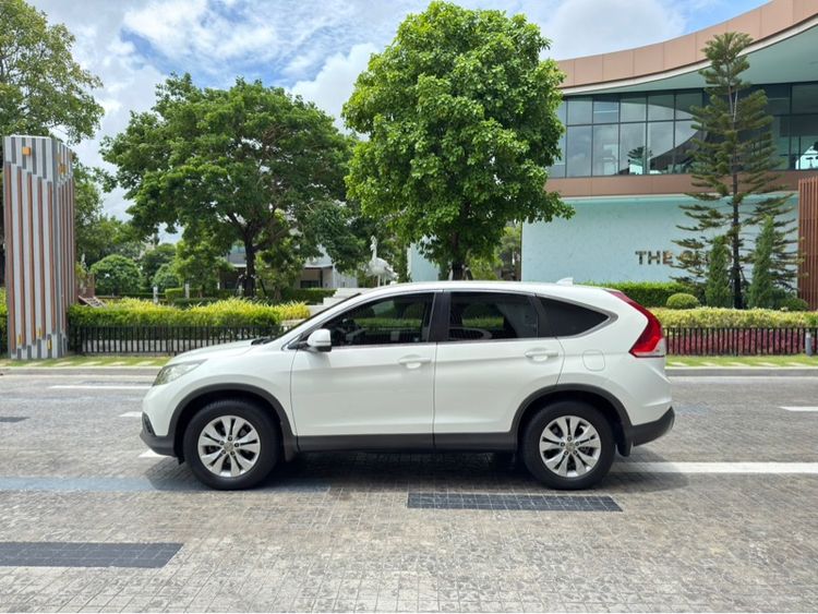 Honda CR-V 2013 2.0 E 4WD Utility-car เบนซิน ไม่ติดแก๊ส เกียร์อัตโนมัติ ขาว รูปที่ 4