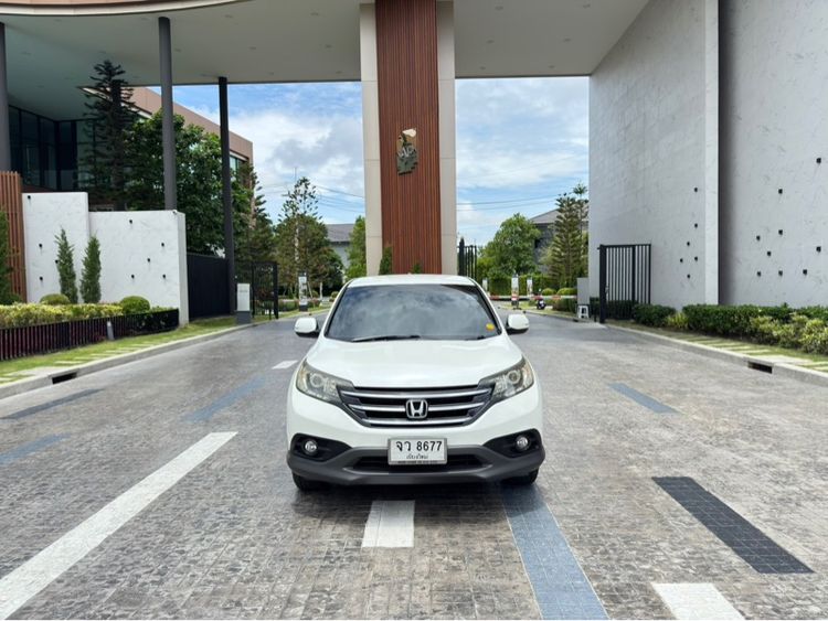 Honda CR-V 2013 2.0 E 4WD Utility-car เบนซิน ไม่ติดแก๊ส เกียร์อัตโนมัติ ขาว รูปที่ 2