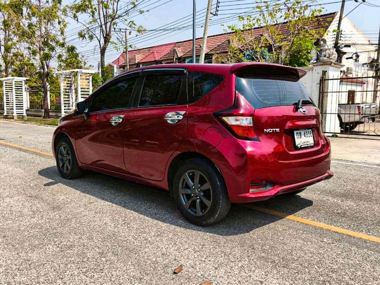 Nissan Note 2018 1.2 V Sedan เบนซิน ไม่ติดแก๊ส เกียร์อัตโนมัติ แดง รูปที่ 4