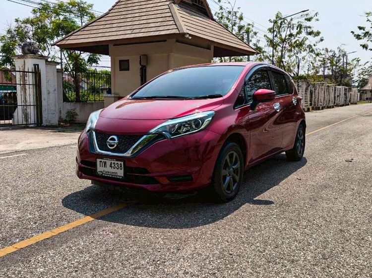 Nissan Note 2018 1.2 V Sedan เบนซิน ไม่ติดแก๊ส เกียร์อัตโนมัติ แดง