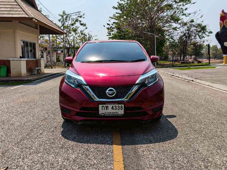 Nissan Note 2018 1.2 V Sedan เบนซิน ไม่ติดแก๊ส เกียร์อัตโนมัติ แดง รูปที่ 2