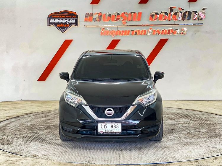 Nissan Note 2018 1.2 V Sedan เบนซิน ไม่ติดแก๊ส เกียร์อัตโนมัติ ดำ รูปที่ 2