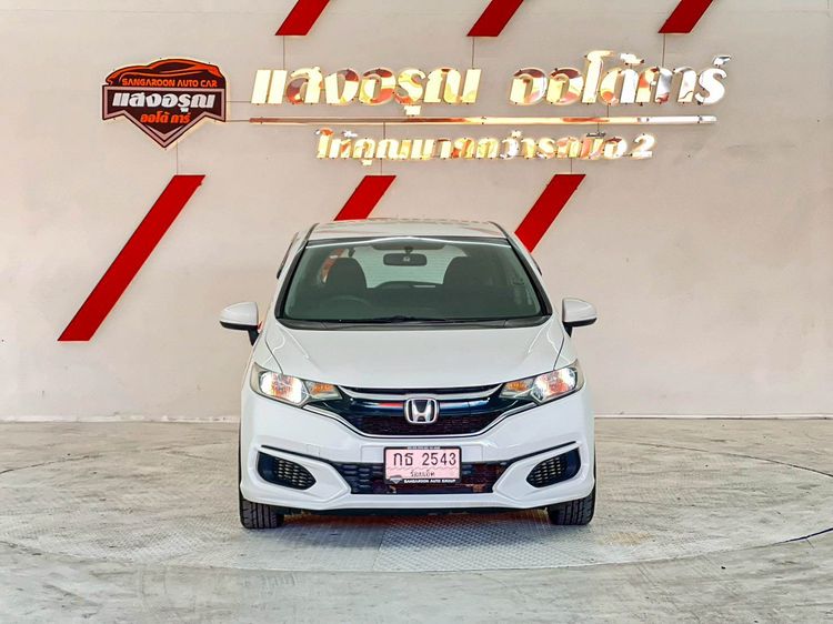 Honda Jazz 2018 1.5 S Sedan เบนซิน ไม่ติดแก๊ส เกียร์อัตโนมัติ ขาว รูปที่ 2