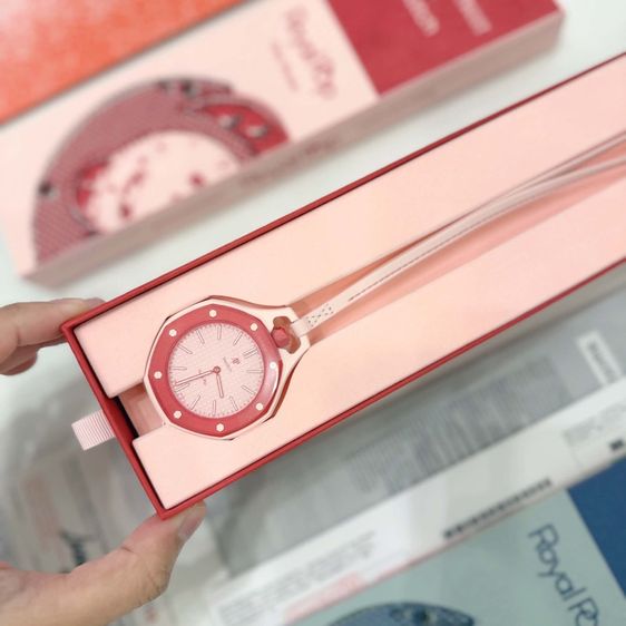 New Audemars Piguet x Swatch รุ่น "Otto Rosso"   รูปที่ 2