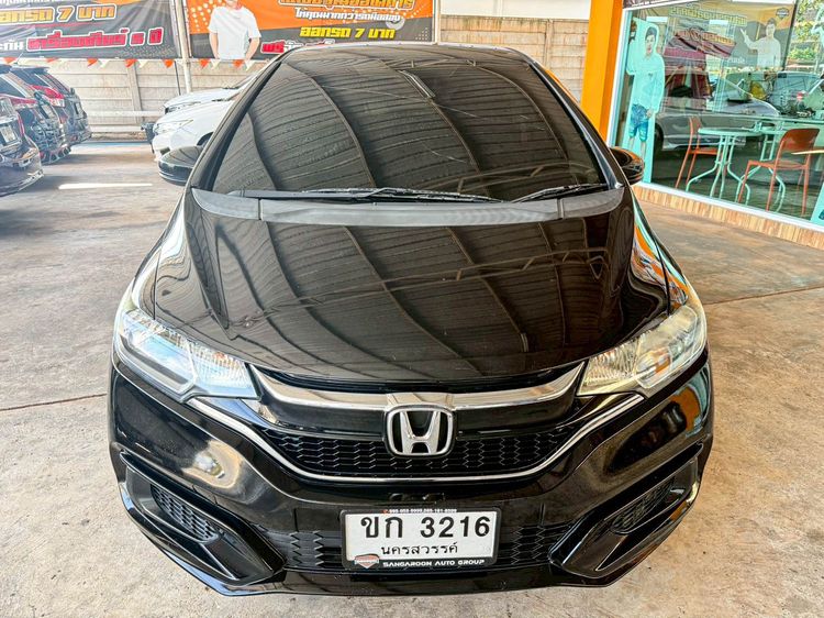 Honda Jazz 2017 1.5 S Sedan เบนซิน ไม่ติดแก๊ส เกียร์อัตโนมัติ ดำ รูปที่ 2